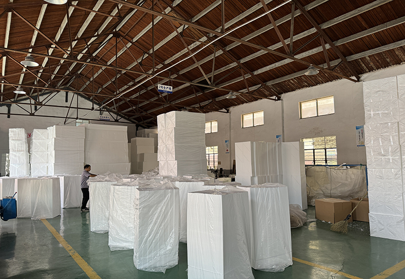 EPS泡沫板成品打包区
